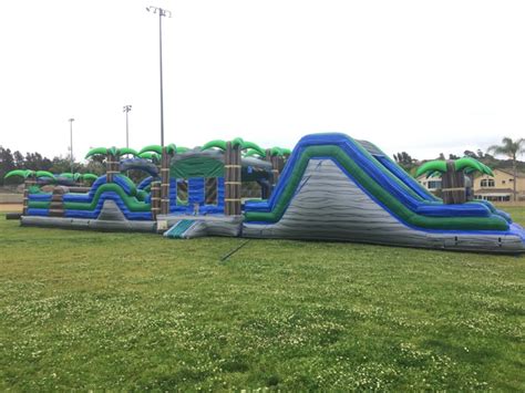 Ultimate Tropical Jumper Obstacle Slide Rental North County Jumpers