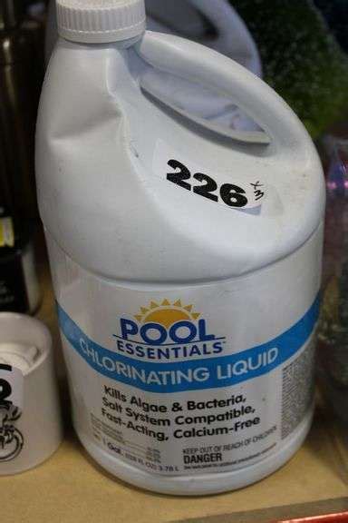 Pool Essentials Chlorinating Liquid 1 Gallon Dallas Online Auction Company