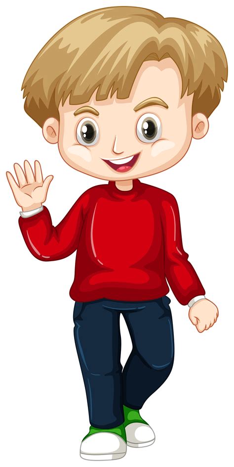 Happy Little Boy Clipart Clipart World Images And Photos Finder