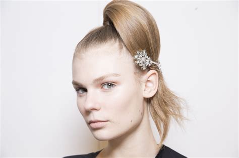 Why Pradas Decorative High Ponytail Is The Evening Hair Of Your Future