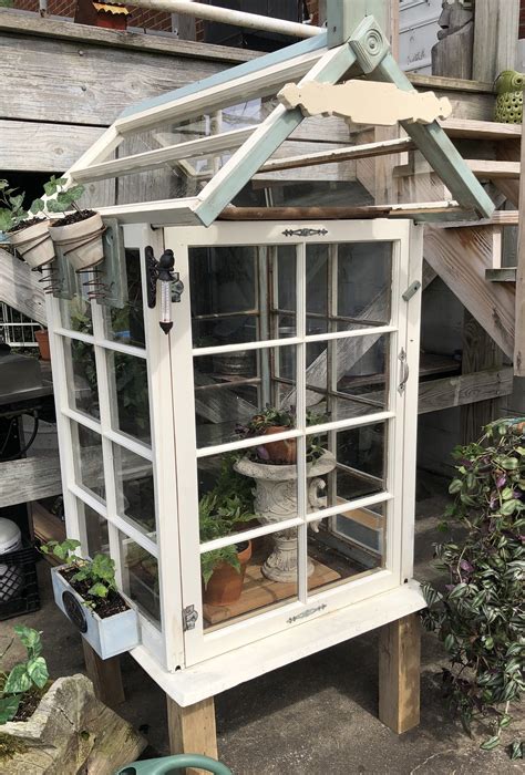 Turn Old Windows Into A Mini Greenhouse Paint Chips And