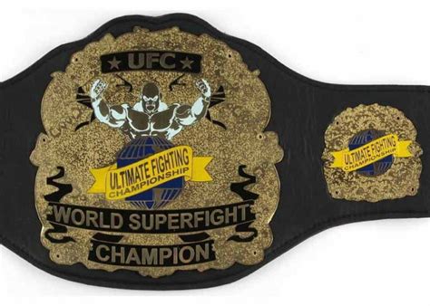 Ufc Ultimate Fighting Championship World Super Fight Champion Wrestling