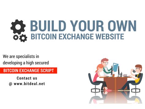 How to build your own cryptocurrency exchange website. You can start creating your own bitcoin exchange within a ...