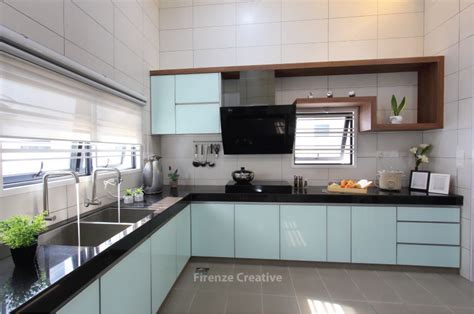 The walls, cabinets and appliance fronts can bring down the feel of a small kitchen space. Firenze Creative (M) Sdn Bhd - Full Aluminium Cabinets ...