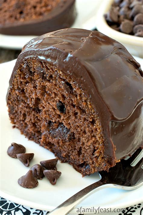 Making this for a kid's birthday treat? Kathy's Chocolate Chocolate Chip Cake - A Family Feast®