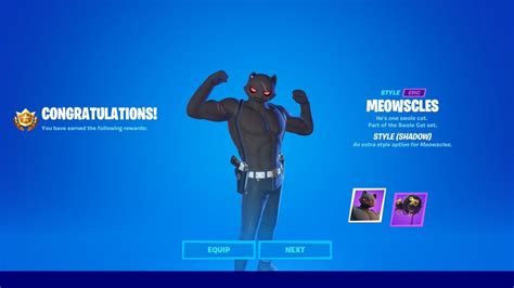 Fortnite Shadow Meowscles Wallpapers Wallpaper Cave
