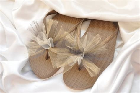 Items Similar To Sale Custom Wedding Flip Flops Bridesmaid Flip