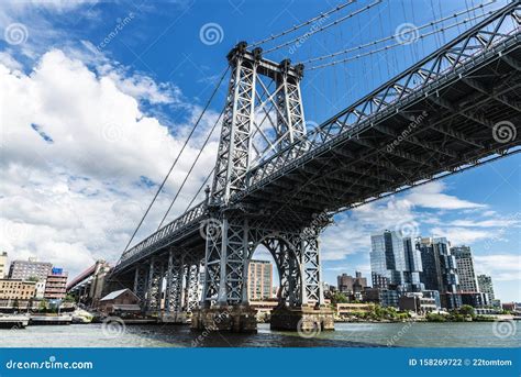 Williamsburg Bridge In New York City Usa Stock Photo Image Of City