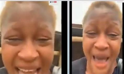 Lady Cry Bitterly As She Was Sexually Harassed And Beaten By A Man At Ajah Park In Lagos Video