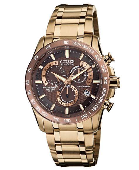 Our wide selection is eligible for free shipping and free returns. Citizen Men's Eco-drive Perpetual Chrono A-t Rose Gold ...
