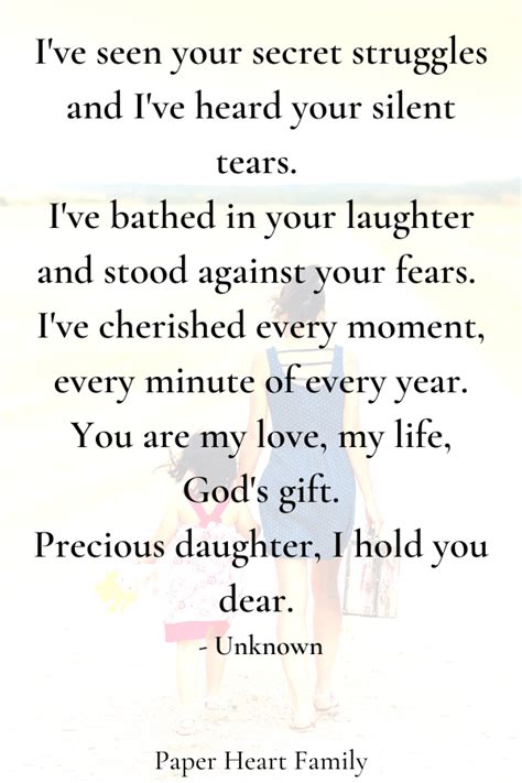 100 Daughter Poems Quotes And Sayings Youll Love