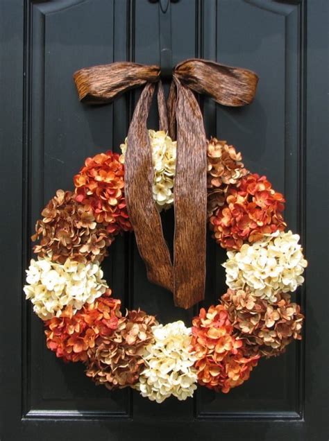 25 Gorgeous Diy Fall Door Wreaths Little Piece Of Me