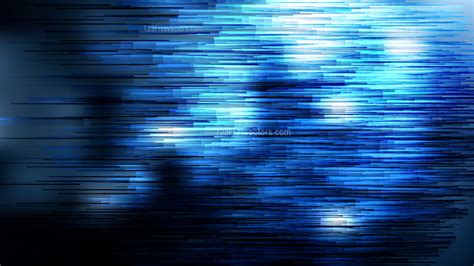 Abstract Black And Blue Horizontal Lines Background Vector Illustration