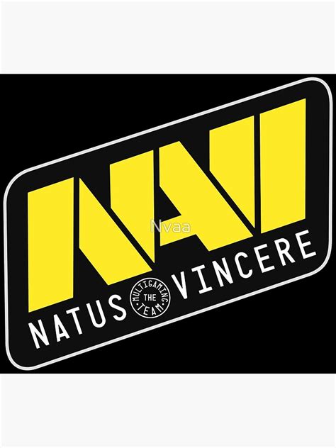Natus Vincere Logo Vector Poster For Sale By Nvaa Redbubble