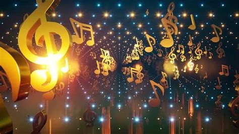 Musical Notes Background 4k By Washirving Videohive