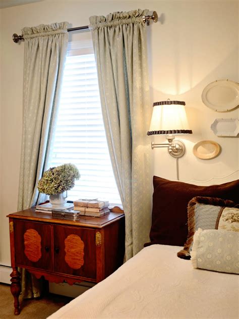 Bedroom window treatment ideas to help spruce up a boring bedroom. Easy-Sew, Lined Window Treatments | HGTV