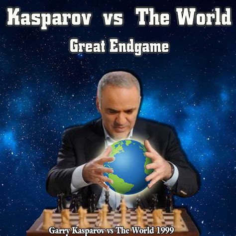Kasparov Vs The World Great Chess Endgame Kasparov Vs The World