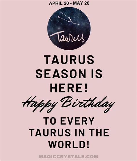 Taurus ♉️ Season Is Here Happy Birthday To All The Taurusbabies In