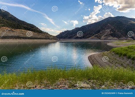 Scenic Landscape in Rifle Gap State Park Stock Image - Image of