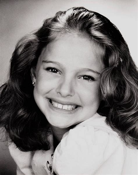 Nine Year Old Natalie Portman By Kenn Hopkins Young Celebrities Young