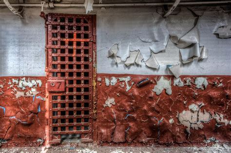 The haunting remains of the once bustling prison used to film Hollywood