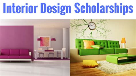 Interior Design Scholarship Uk Infolearners