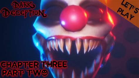 Glitchy Clowns Dark Deception Chapter Three Goliath Clowns Youtube