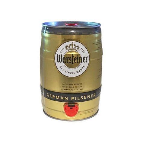 Warsteiner Beer Mini Keg 5 Ct Instacart