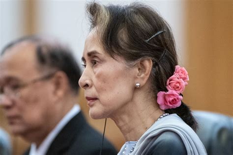 Disgraced Abroad And Locked Up At Home Ousted Myanmar Leader And Nobel Laureate Aung San Suu