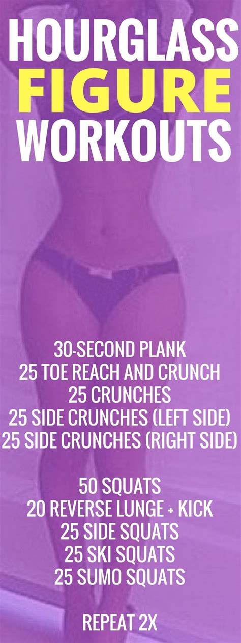 These Hourglass Figure Workouts Are The Best I M So Glad I Found This Now I Can Do These Ex