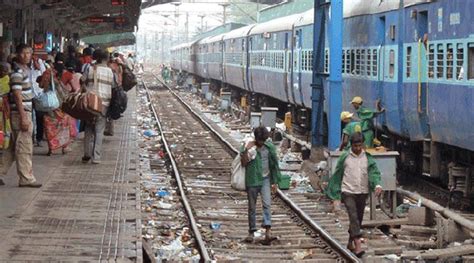 Ngt Announces Rs 5000 Fine For Littering On Railway Property The