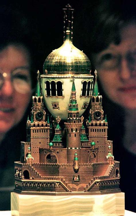 1906 Moscow Kremlin Egg The Largest Faberge Easter Egg On Display In