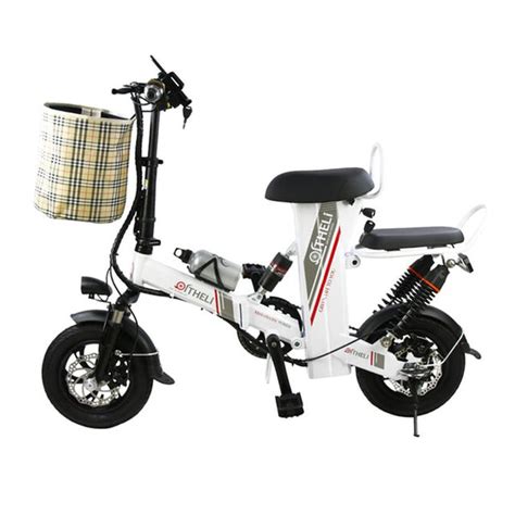 Mini Electric Bike 12 Inch Power Folding Scooter Adult Small Generatio