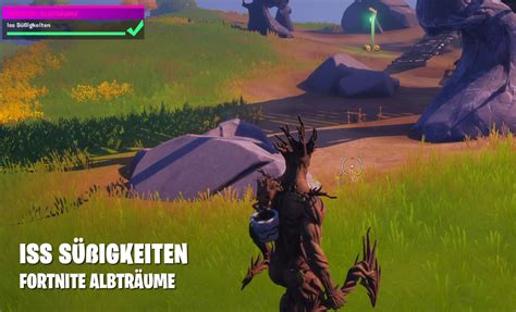 Wann endet fortnite kapitel 2, season 5? Fortnite: Iss Süßigkeiten - Albträume Herausforderung