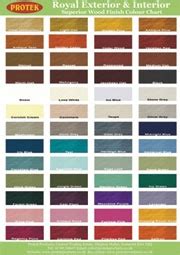 Exterior wall paint colours an interesting choice for the decoration of the facade is certainly the now popular pistachio color. Fence paint colour chart protek | Garden | Pinterest ...