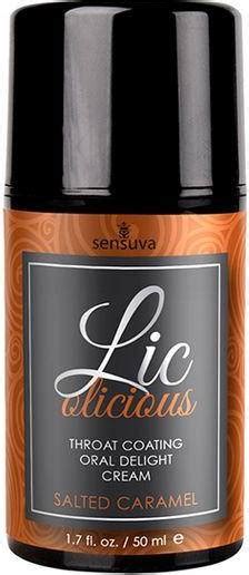 Sensuva Lic O Licious Salted Caramel Oral Delight Cream • Pris