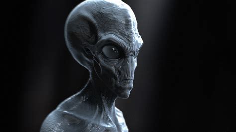 Grey Alien Concept Based On A Piece By Josh Crockett Practice
