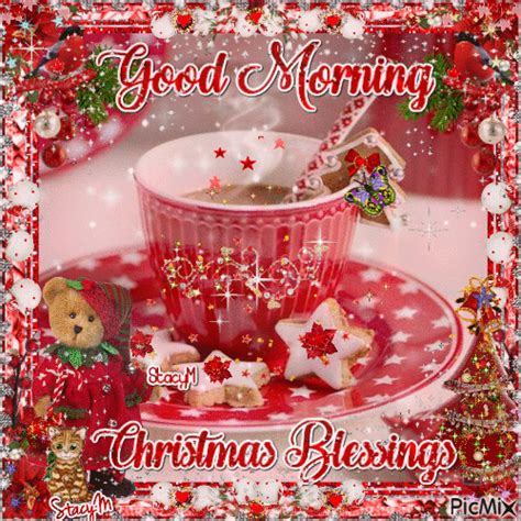 Good Morning Christmas Blessing Pictures Photos And Images For