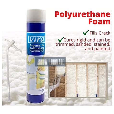 Vira Polyurethane Foam Pu Foam Spray 500ml Fills Cracks And Joints