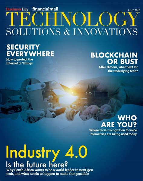 Bd Technology Solutions And Innovations Magazine Cover Business Media Mags