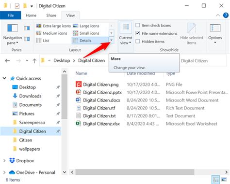 How To Use The File Explorer Views In Windows 10 Like A Pro Digital