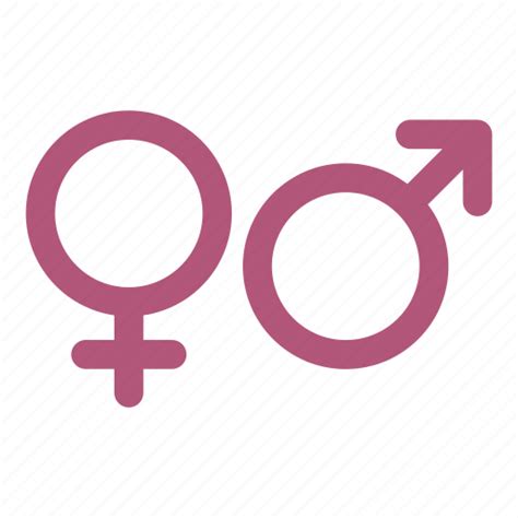 Female Gender Male Male And Female People Icon