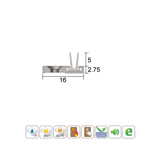 Kilargo Is7071si Very Slimline Astragal Seal For Plain Or Rebated