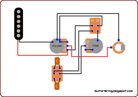 But for this build, the sound of a solitary single coil pickup is missing something. The Guitar Wiring Blog - diagrams and tips: Having a Lot from Only One Pickup - Wiring Schematic