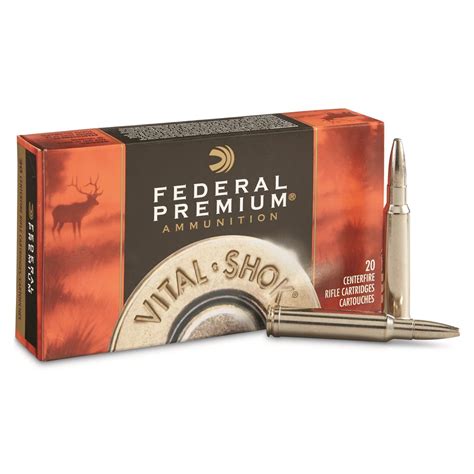 Federal Premium Vital Shok 338 Winchester Magnum Tbbc 225 Grain