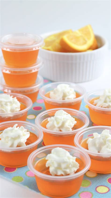 Orange Creamsicle Jello Shots My Incredible Recipes