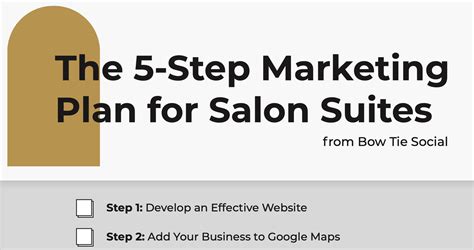 5- Step Marketing Plan For Salon Suites — Bow Tie Social