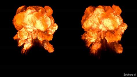 Fireball Effect Compilation Blender Smoke Simulation Zeitfreund
