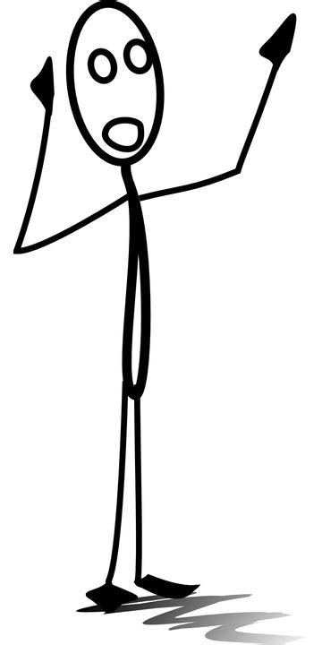Free Vector Graphic Calling Stickman Stick Figure Free Image On