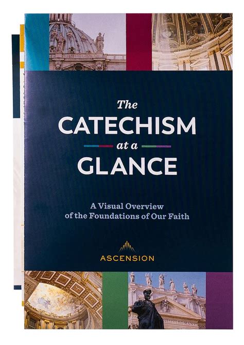 Catechism At A Glance Chart Universal Church Supplies